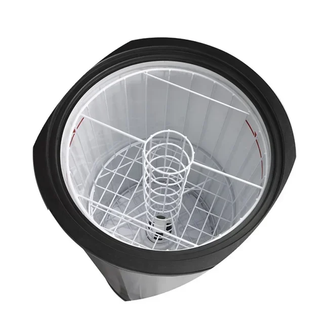 78L Electric Beverage Cooler with Flip-Top Lid - White