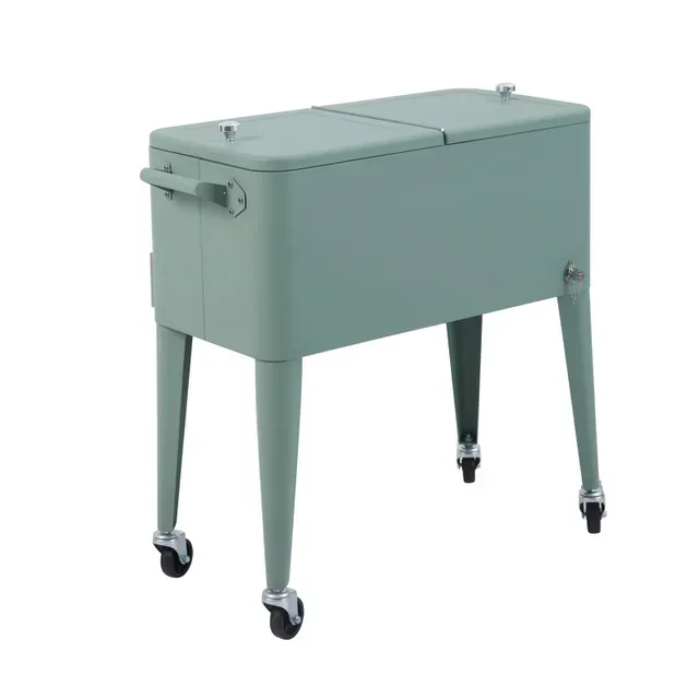 Icy Rolling Cooler - Green Color
