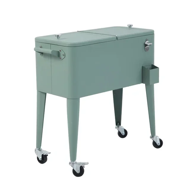 Icy Rolling Cooler - Green Color