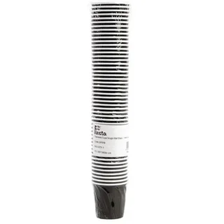 Gobelet Carton Noir Expresso 120ml - 50 Unités