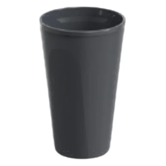 Stackable Reusable Grey Polypropylene Cup 40cl - Pack of 24 Units