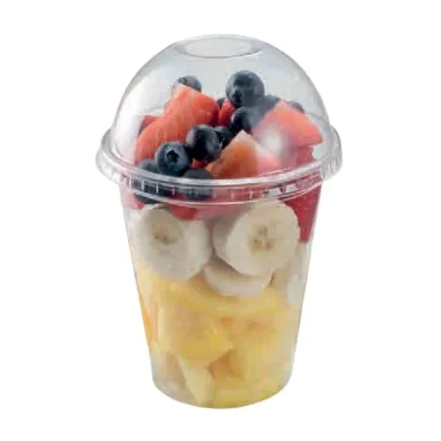 Cocktail-Shaker aus Kristall-PET 400ml - Packung mit 50 Bechern