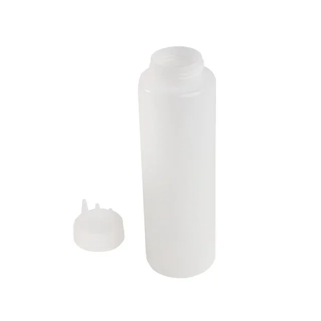 Flexible Transparent Bottle 3 Nozzles 908ml - Soft Flask BPA Free