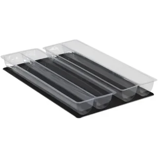Calha de Cozinha Estriada para Lenha - 590x195 mm - Pack de 10 Unidades
