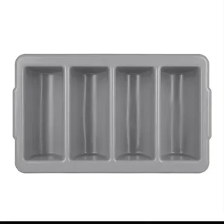 Large Stackable Plastic Cutlery Storage Bin