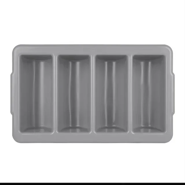 Large Stackable Plastic Cutlery Storage Bin