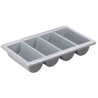 Large Stackable Plastic Cutlery Storage Bin