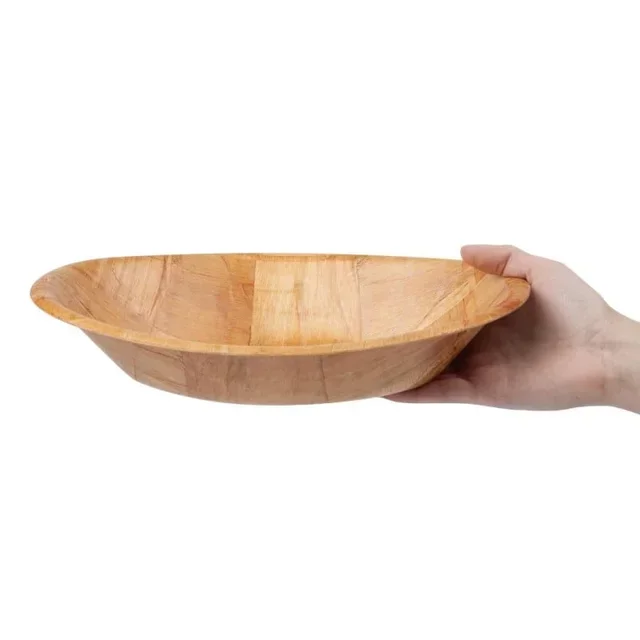 Large Oval Wooden Basket