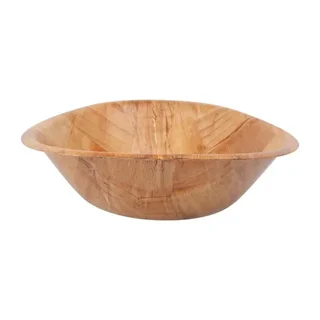 Large Oval Wooden Basket