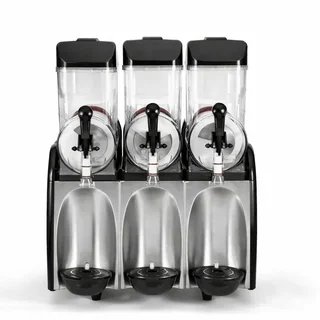 Máquina de Granita Profissional 3 Cubas 12 Litros