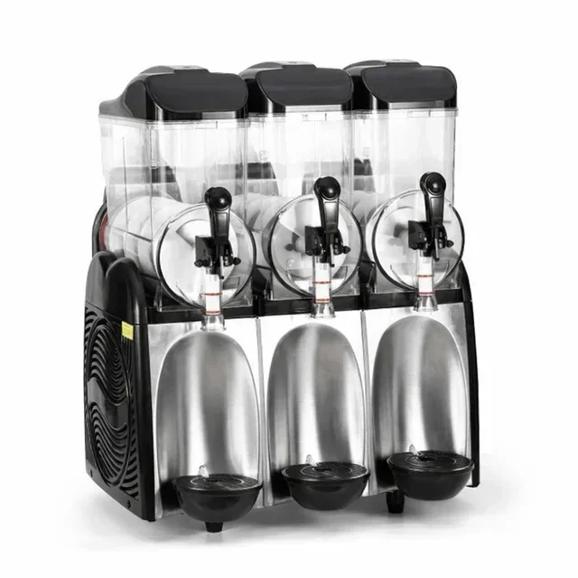 Professional Granita Machine 3 Tanks 12 Liters