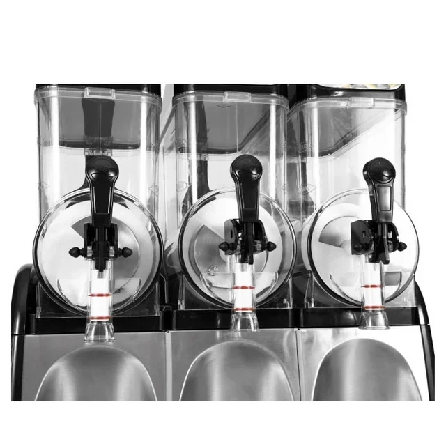 Máquina de Granita Profissional 3 Cubas 12 Litros