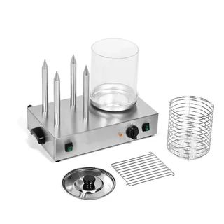 Grill à Saucisses 4 Emplacements Professionnel