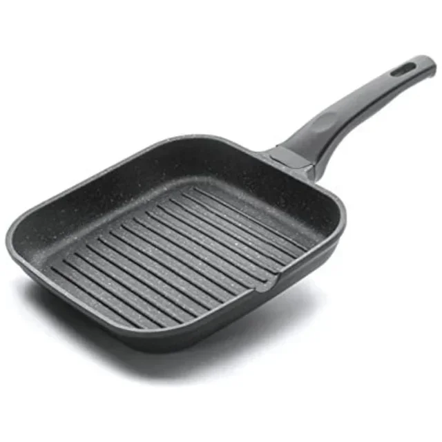 Quadratischer Eco-Piedra Grill - 28 X 28 Cm