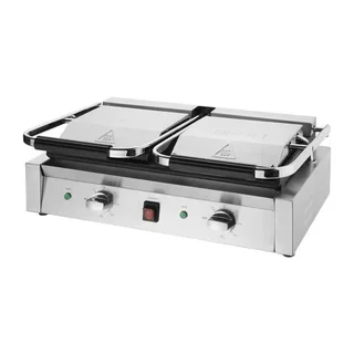 Double Contact Grill Bistro Smooth Plates 230V Professional