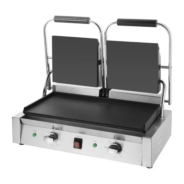 Double Contact Grill Bistro Smooth Plates 230V Professional