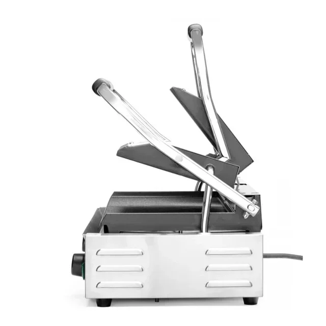 Double Contact Grill with Grooved Plates - Professional Cooking Equipment
