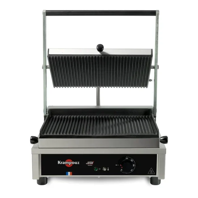 Medium Multi-Purpose Contact Grill - Grooved Plates