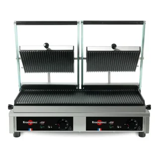 Grill de Contacto Multifunción Gran Capacidad - Placas Estriadas Antiadherentes