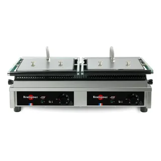 Grill de Contacto Multifunción Gran Capacidad - Placas Estriadas Antiadherentes