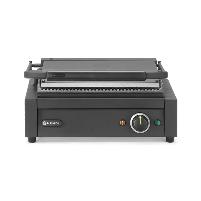 Professional Contact Grill - Grooved Plates 340x235 mm - Cooking Surface 34x23.5 cm