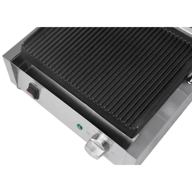 Electric Contact Grill Bistro Ribbed Double Sided