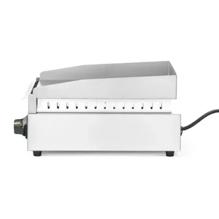 Grelha Elétrica Placa Lisa 326 x 445 mm - Aparelho de Culinária Compacto