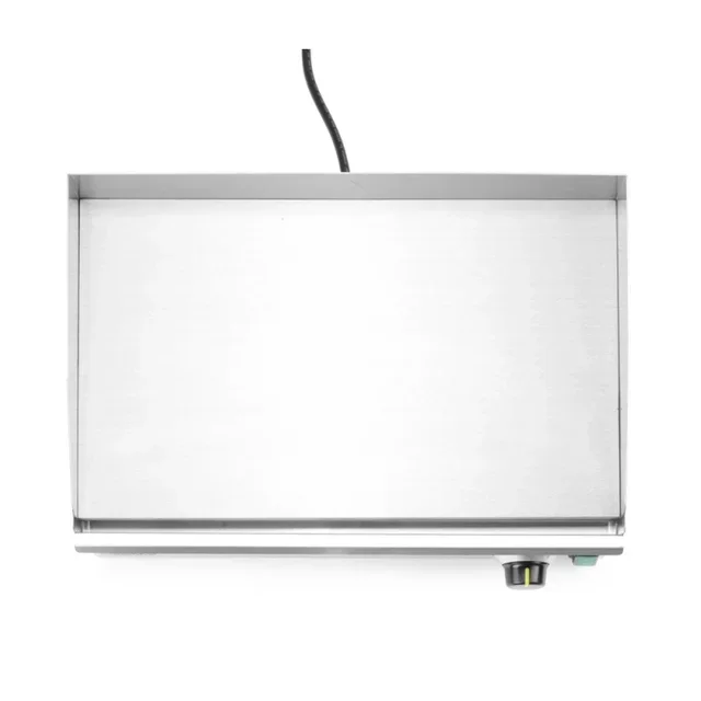 Smooth Electric Grill Plate 527 x 404 mm - Professional Cooking Surface