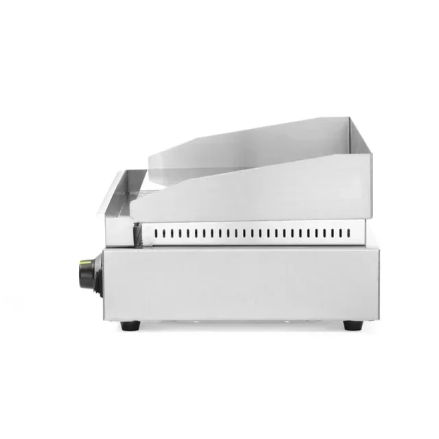 Grill Électrique Profi Line - Plaque de Cuisson Lisse et Rainurée 2 en 1