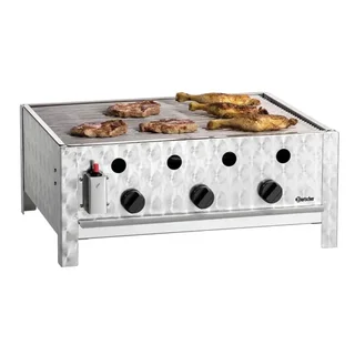 Outdoor Tisch-Gasgrill - Tragbares Kombimodell