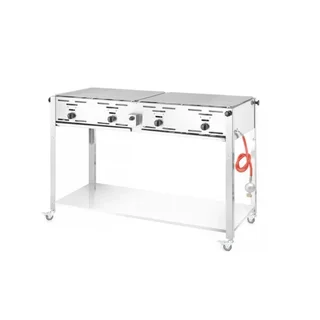 Gas Barbecue 4 Burners Grill-Master Quattro - Outdoor Cooking