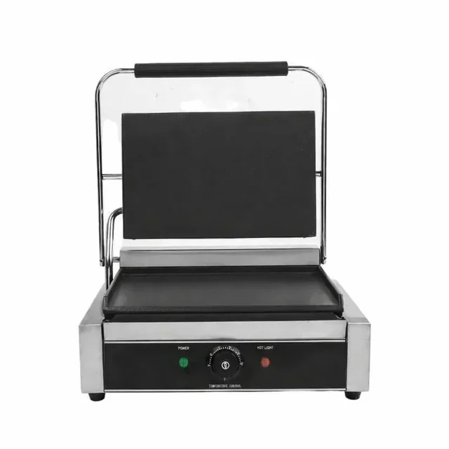 Professional Panini Machine - Smooth Non-Stick Cooking Plates