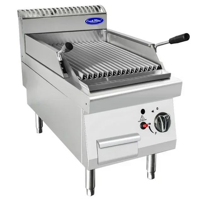 Grill de Mesa sobre Piedra de Lava con Asas de Transporte - Profundidad 700 mm