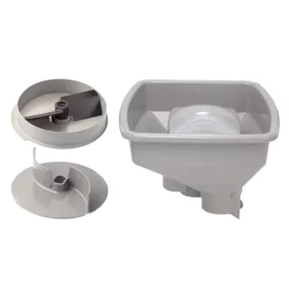 Kit de accesorios para prensa de puré 6 mm con tolva y disco expulsor