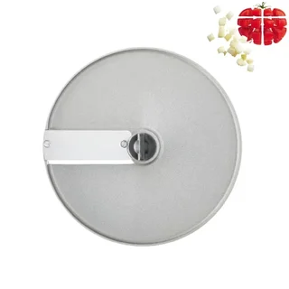 Grille de découpe légumes 10 mm - Disque à macédoine professionnel