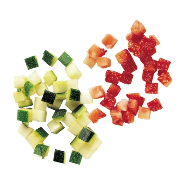 8x8x8mm Macedoine Disc - Uniform Vegetable Cube Cutter