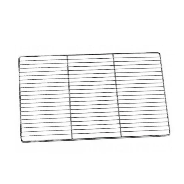 Grelha Gastronorm GN 2/1 em Aço Inoxidável - Suporte de Cozinha Profissional