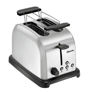 Grille-Pain 2 Tranches - Toaster Électrique Compact