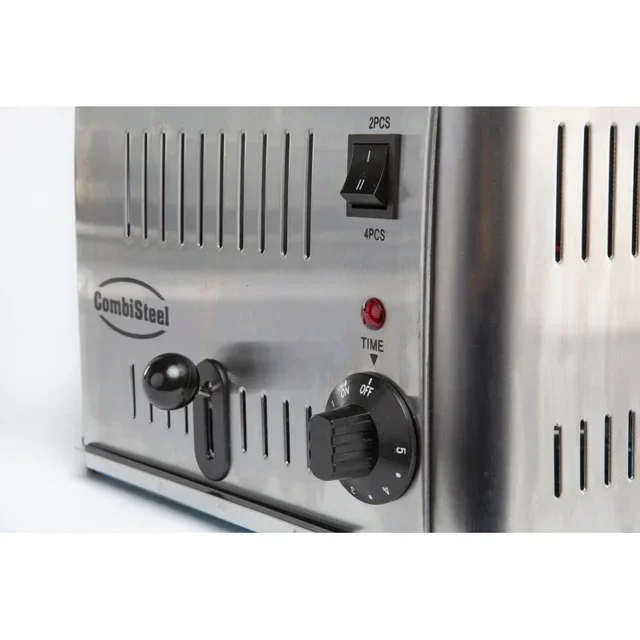 4-Slice Stainless Steel Toaster - Extra Wide Slots