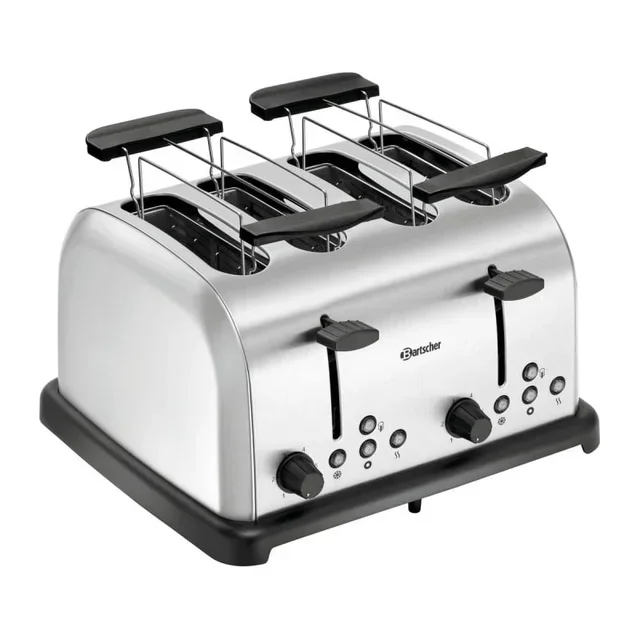 4-Slice Toaster - Stainless Steel