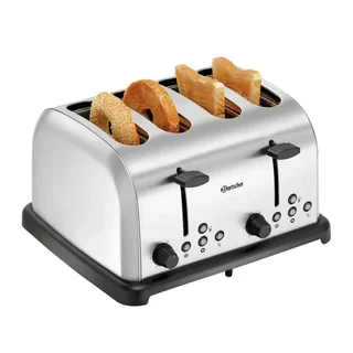 4-Slice Toaster - Stainless Steel