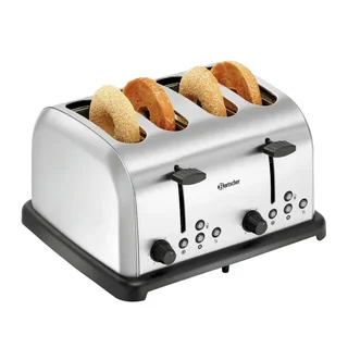 4-Slice Toaster - Stainless Steel