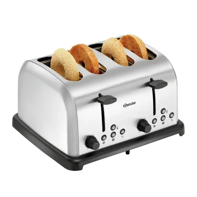 4-Slice Toaster - Stainless Steel