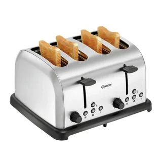 4-Slice Toaster - Stainless Steel