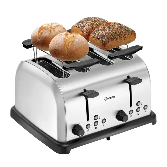 4-Slice Toaster - Stainless Steel