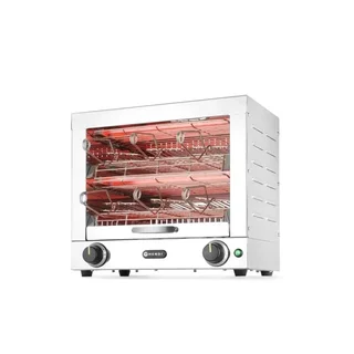 Double-Deck Toaster with 6 Slot Tongs
