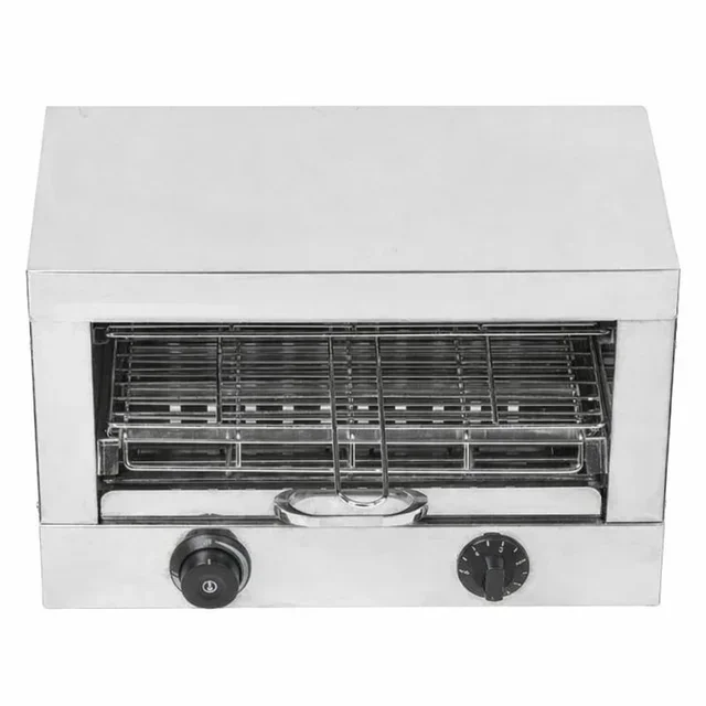 Grille-Pain Électrique 2 Tranches avec Thermostat Réglable