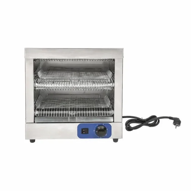 Tostadora Eléctrica Doble Ranura - 2 Niveles de Tostado