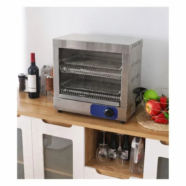 Tostadora Eléctrica Doble Ranura - 2 Niveles de Tostado