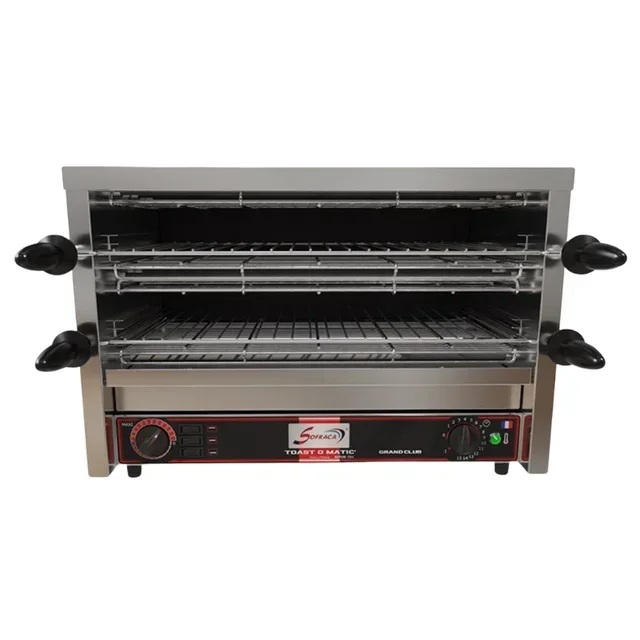 Tostadora Eléctrica Multifunción con Termostato Ajustable - Grand Club - 230V